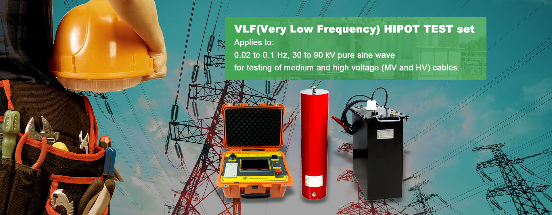 Fabricantes de Teste de Hipot Vlf