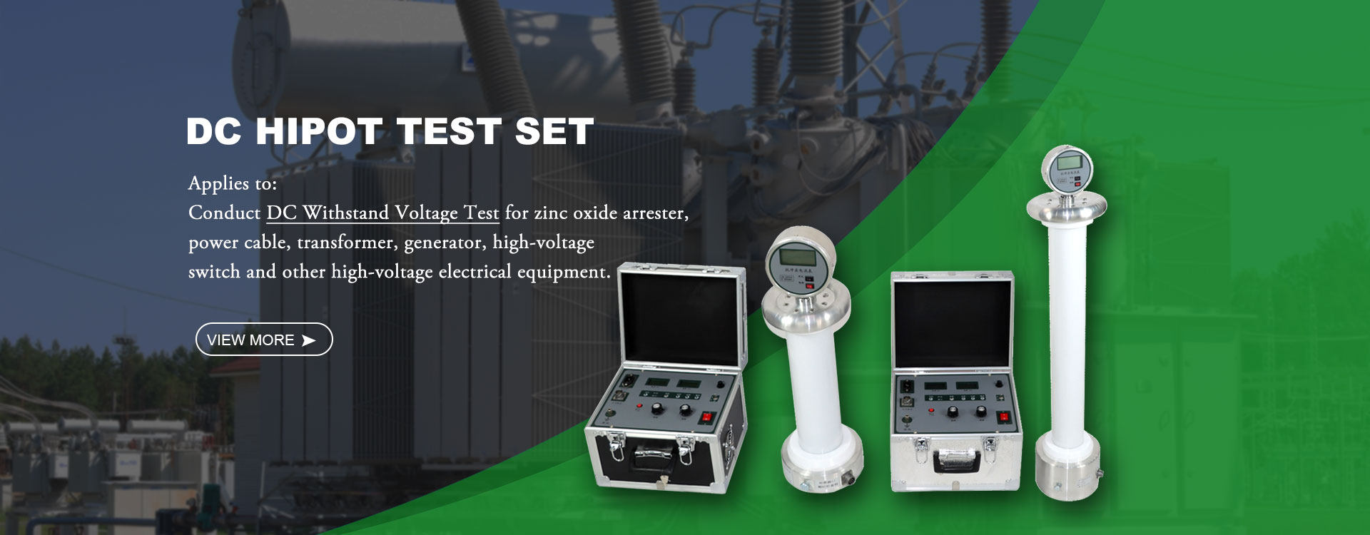 Fornecedores de teste DC Hipot