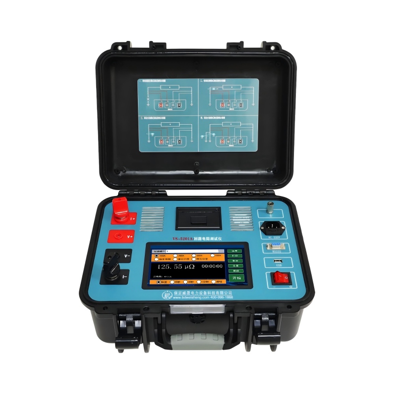 Medidor de resistência de contato